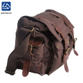 China wholesale high quality vintage canvas messenger bag for men